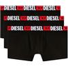 Diesel Umbx-damienthreepack, Boxer Uomo, Nero (E4356-0ddai), XL (Pacco da 3)