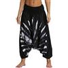 Nuofengkudu Donna Pantaloni Cavallo Basso alla Turca Yoga Pants