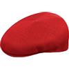 Kangol Coppola 504 Tropic Berretto Piatto Cappellino da Uomo XL (60-61 cm) - Rosso