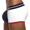 JOCKMAIL Boxer da uomo imbottito con imbottitura sui fianchi che migliora i glutei, 410-bianco, Medium