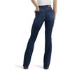 Wrangler Jeans da donna a vita alta con taglio bootcut su misura, Denim, 29W x 36L