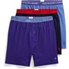 Polo Ralph Lauren Boxer da Uomo in Cotone Lavorato a Maglia, Taglio Classico, Confezione da 3, Cruise Navy/Aerial Blue/Rugby Royal, M