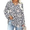 IECCP Camicetta da donna Plus Size 3/4 Lunga Scollo a V Top Locker Tunica Grandi Taglie Camicia Elegante Casual Top 2025, 5XL