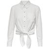 ONLY ONLLECEY LS Knot DNM Shirt Noos Camicia da Donna, Ballerino di Nuvola, S