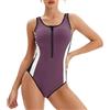 Veranobreeze Costume Intero Donna Raffreddanti Costumi da Bagno Donna con Zip per Piscina (GP, EU46)