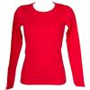 RAGNO Maglia Girocollo Donna Manica Lunga in Caldo Cotone Biologico Caldo e soffice Articolo D274AB BIO ML Giro