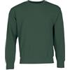Fruit of the Loom Set in Sweat, Felpa Manica Lunga Uomo, Verde (Bottle Green), Medium