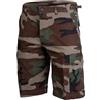 Mil-Tec - Bermuda Co Prewash Desert, Pantaloncini Uomo