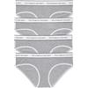 Victoria's Secret Biancheria Intima Hipster in Cotone con Logo da Donna, Mutandine A Copertura Moderata da Donna, Confezione Multipla (XS-XXL), Grigio Porpora., Grande