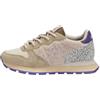 SUN68 Donna Sneakers Basse Z45208 Poliestere Panna 38