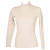 RAGNO Dolcevita Ciclista Donna Maglia Manica Lunga Caldo e soffice Cotone bio Articolo D274AK BIO Cotton Dolcevita, 758 Corda, 5 - Quinta