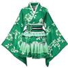 GRACEART Kimono donna rosso floreale taglia unica