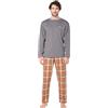 e.VIP® Pigiama uomo Luke 326 in puro cotone