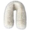 xiatty Collare in pelliccia sintetica da donna Trim per cappuccio di ricambio per cappotto invernale parka giacche unisex come vera pelliccia morbida soffice, 25.6/65CM
