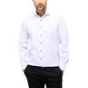 ETERNA Long Sleeve Shirt Comfort Fit Cover Shirt Twill White Uni, Camicia,