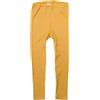 Cosilana - Mutande lunghe/legging per bambino, 45% cotone biologico KBA, 35% lana biologica kbT, 20% seta, Giallo melange, 24 mesi