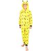 Pokémon Pikachu - Tutina in pile per bambini e bambine, motivo Pokemon All in One