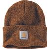 Carhartt Cappello da Uomo in Acrilico A18, Ruggine/Carbone Marl, Taglia Unica