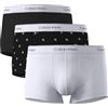 Calvin Klein Low Rise Trunk 3Pk 3TH - Black Diamond Logo Black CLAS Large