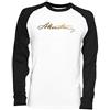 Capzy Alexander Hamilton Gold Signature Bianca Unisex Maglietta da Baseball White Unisex Baseball T-Shirt