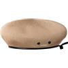 Kangol Berretto Basco Tropic Monty Donna/Uomo - da Donna Estivo Primavera/Estate Estate - M (56-57 cm) Beige