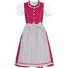 Isar-Trachten Isar Trachten Vestito Tradizionale Bavarese per Bambine Julienne - Rosa Fucsia Taglia
