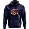 SMARTYPANTS Ready For Freddy? Felpa con cappuccio - Survival Horror Hostile Videogioco ispirato ai personaggi del videogioco Five Nights Fazbear's Pizza Felpa con cappuccio unisex per adulti, Oxford