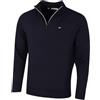 Calvin Klein Uomo Campus Maglione per Tutte Stagioni - Blu Navy/Argento - S