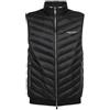 ARMANI EXCHANGE 8NZQ52ZNW3Z0217, 100% Down, Front, Elastic Waistband with Logo Veste, Black/Melange Grey, Extra Large Uomo