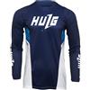 HULG Magliette da Ciclismo da Uomo, T-Shirtlungo, Top Abbigliamento Maglie da Ciclismo,Camicia da Mountain Bike/MTB,Traspirante E Assorbente dal Sudore, Asciugatura Rapida