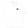 Lacoste Polo Loose Fit Misto, Bianco, XS