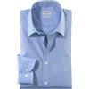 Olymp Uomo Camicia Business a Maniche Lunghe Level Five,Body Fit,Royal 19,43