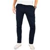 Yazubi - Blu Pantaloni Chino da Uomo - Pantaloni Chino Kyle - Pantaloni in Cotone da Uomo con Inserto Stretch, Blu (Night Sky 4R193924), W33/L30