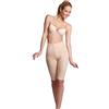 LIPOELASTIC® TF Variant - Guaina di Compressione Post-operatoria (liposuzione Basso Addome, Glutei, Zona pelvica, Fianchi e Cosce) (Beige, S)