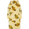Disney Il re Leone - Simba - Felpa Oversize con Cappuccio Unisex in Pile e Tasca Gigante per Bambini