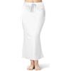 TRENDMALLS Sottogonna modellante in lycra spandex saree da donna, misto cotone, sottoveste, silhouette, gonne da donna, modellante