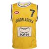 JL Sport Maglia Croata Toni Kukoc KK Split Jugoplastika Pop 84 Retro Basket Play 7