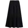 MGDIFYXAA Gonna in Maglia Donna - Gonna A Trapezio A Vita Alta in Maglia, Taglia Comoda, Arrivo Autunno/Inverno, Gonna A Balze di Media Lunghezza per Donna, Casual alla Moda