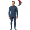 Merino.tech Intimo Termico Uomo Lana Merinos - Completo Termico + Calzini | Maglia e Pantaloni Leggero, Medio, Pesante, Traspirante, Drenante, Anti-Odore, Non Pizzica per Trekking, Sci, Outdoor