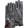 PEARLWOOD Guanti Helena Touchscreen Donna - a dita in pelle con fodera autunno/inverno Inverno - 8 HS nero