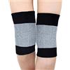 KING OF FLASH Ginocchiere scaldamuscoli termici protezioni per tendinite danza protezione muscolare articolare traspirante morbida ginocchiera taglia unica unisex elastico elastico Guard (1 paio