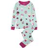 Hatley Organic Cotton Long Sleeve Printed Pyjama Sets Not Applicable, (Cute Cupcakes), (Taglia Produttore: 8)