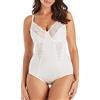 Maidenform Vintage Chic Body avec Dentelle et Armatures Donna Body, Avorio (Buttercream), 42D (Talla produttore: 110E)