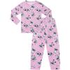 Disney Pigiama lungo da donna Lilo e Stitch, set da notte da signora, rosa, 8-10