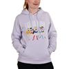 Elbenwald Anime - Felpa con cappuccio Sailor Moon, L'attacco dei giganti e One Piece con tasca frontale multicolore, M