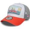 New Era Capri City Summer Edition A-Frame Trucker cap Salmon