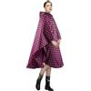 LAMA Poncho Antipioggia Impermeabile, Leggero, Riutilizzabile con Cappuccio e Custodia per Adulti, Donne, Uomini, Attività All'aperto