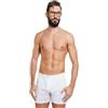NOTTINGHAM 6 Boxer Uomo in Filo di Scozia con Elastico Interno (Fondo Bianco, 8)