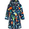 FILOWA Accappatoio con Cappuccio Bambino Flanella Vestaglia, 7-8 Anni, Blu