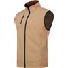 KUTOOK Gilet Uomo Invernale Antivento Fodera di Pile Gilet Trekking Uomo Smanicato in Softshell Impermeabile per Ciclismo Trekking Viaggi Corsa Golf e Vita Quotidiana